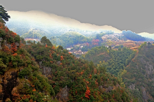 南(nán)尖岩風景區