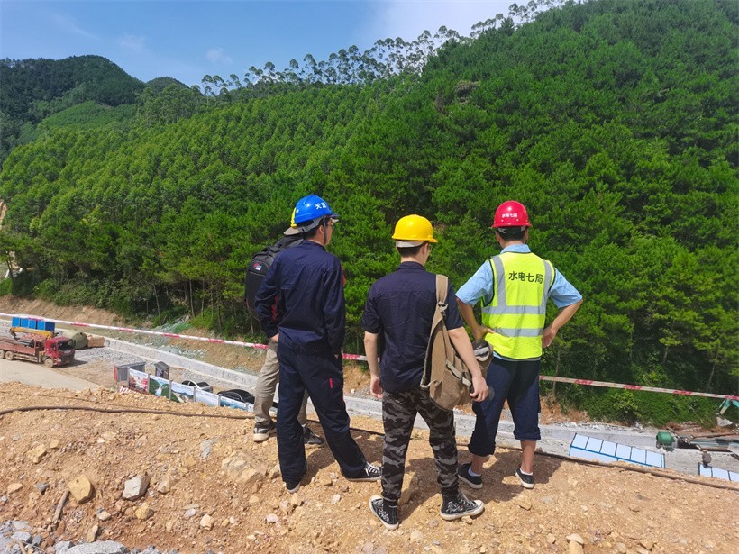 2022.7.20出差中國(guó)水(shuǐ)利水(shuǐ)電(diàn)七局武鳴區項目